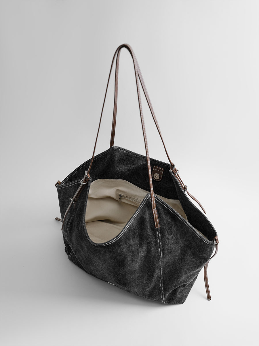 Lazy and Relaxed Large Capacity Tote Bag