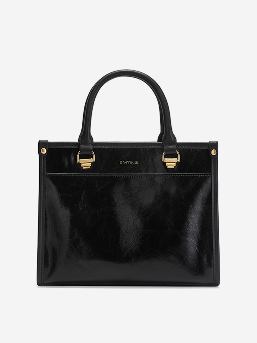 Moonlight Lover-Cowhide Handbag Tote Bag