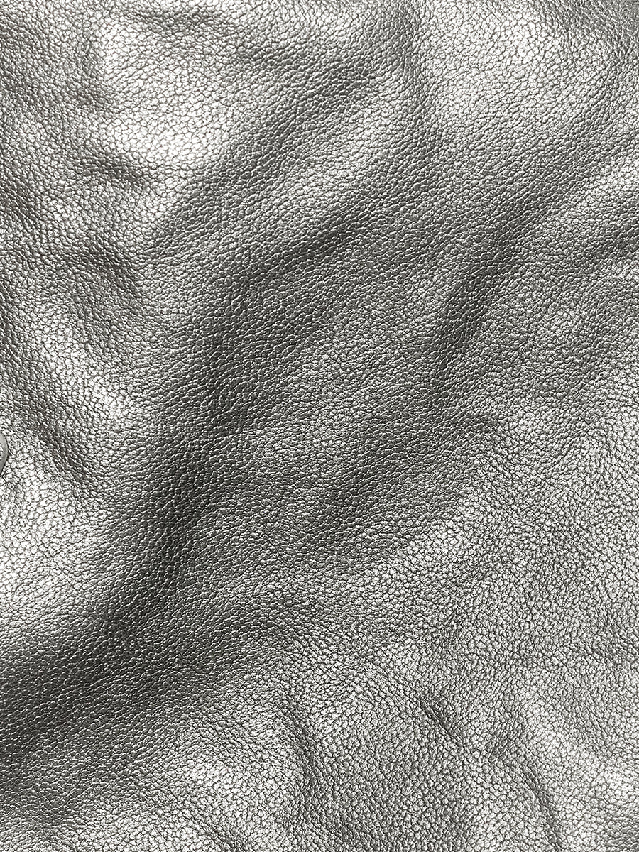 Hand-scratched pleated crossbody bag tote bag