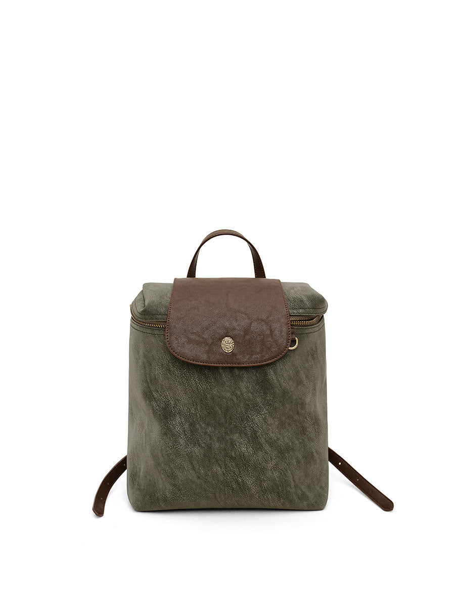 Minimalist retro large capacity backpack