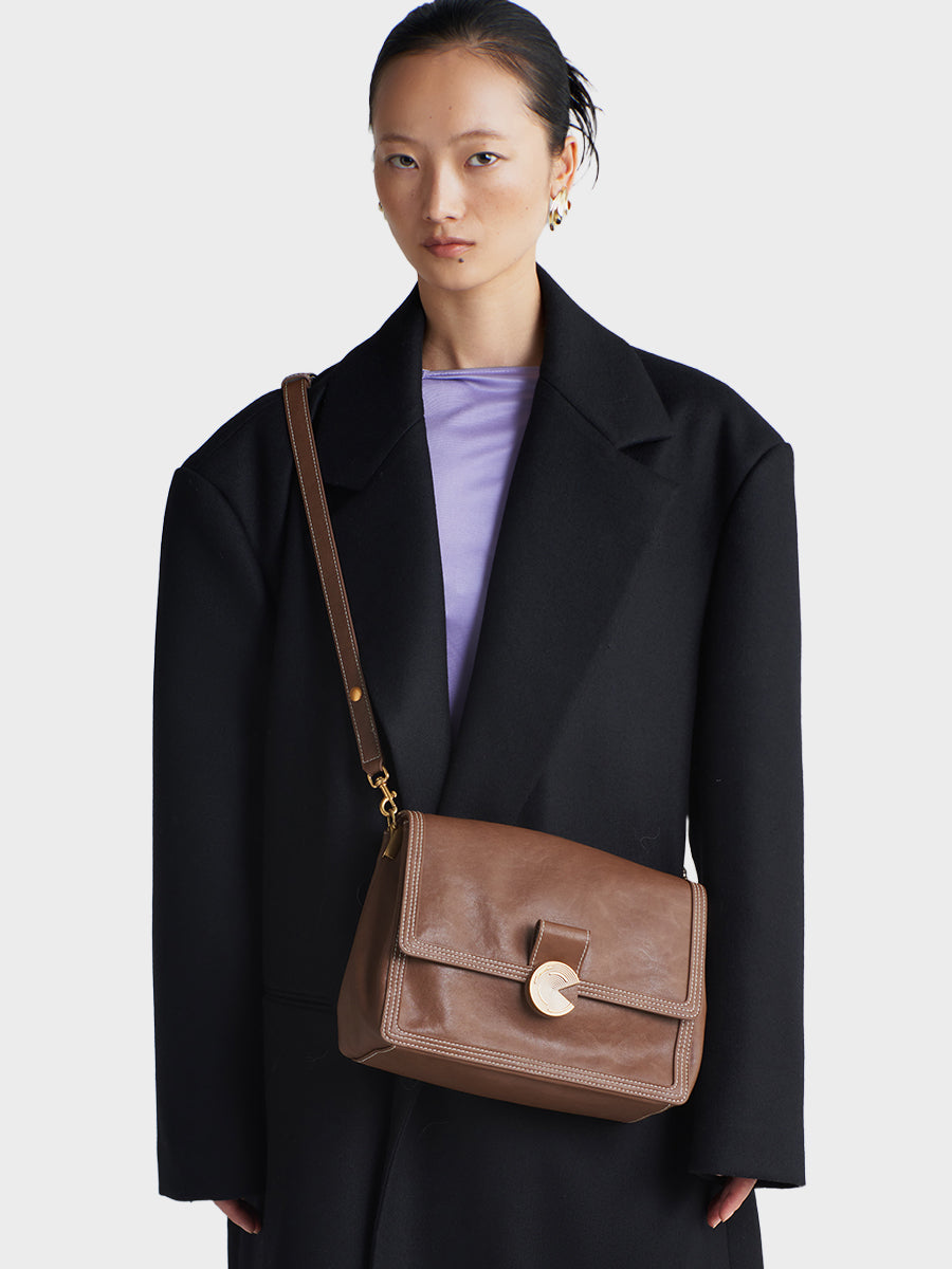 South to North Traveling-Vintage Crossbody Bag