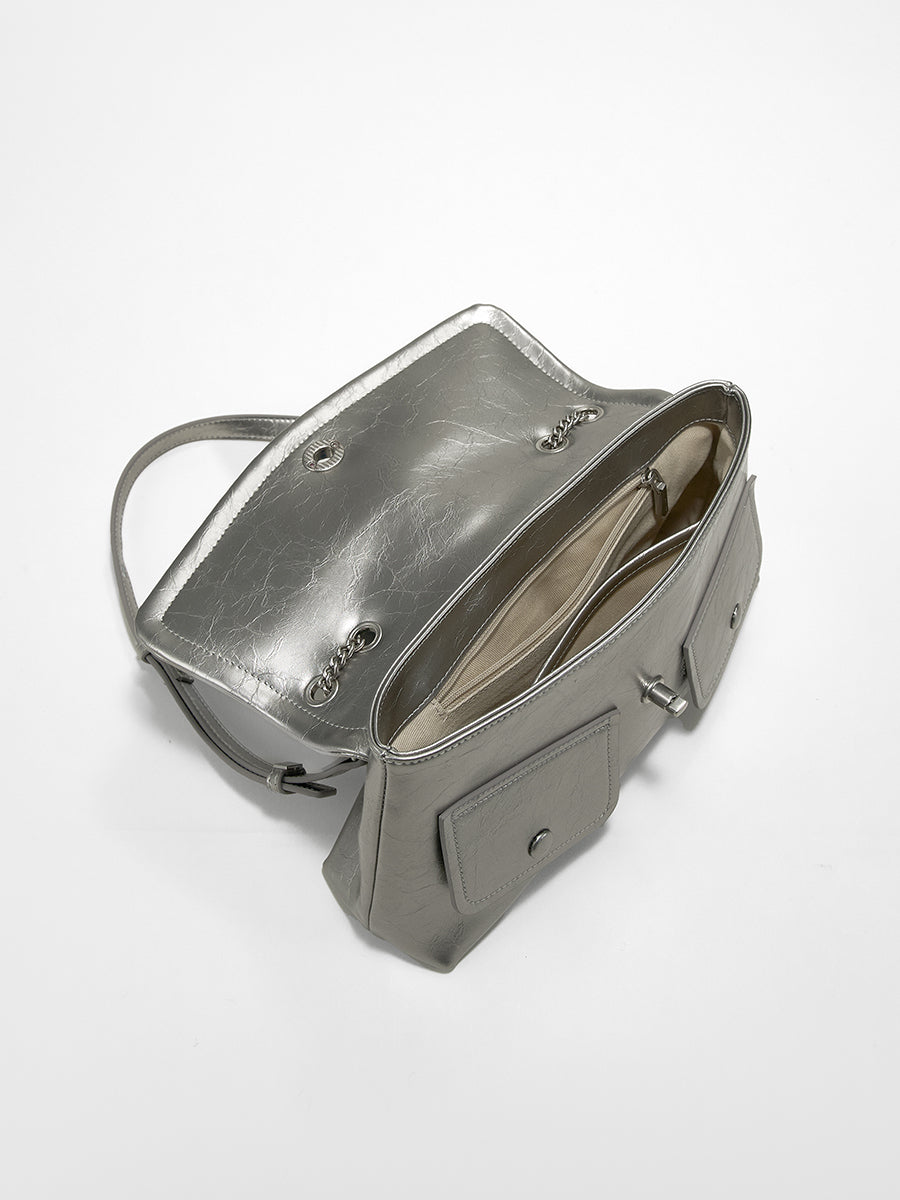 Simple and elegant underarm bag chain bag