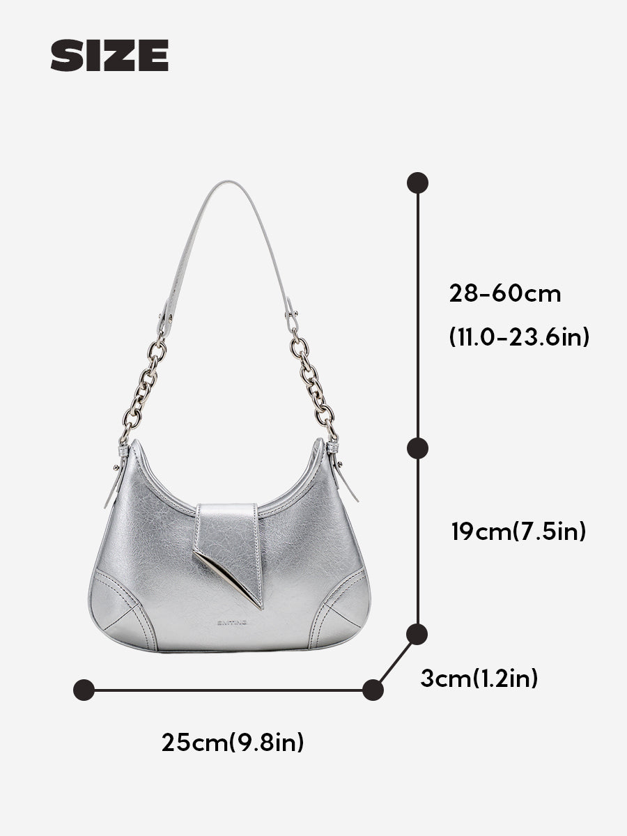 Small Happiness-Underarm Saddle Bag