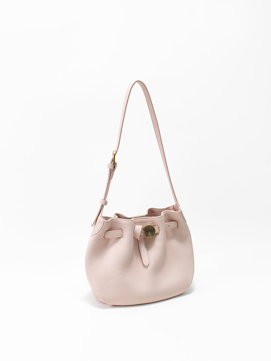 Folded Cloud Bucket Bag