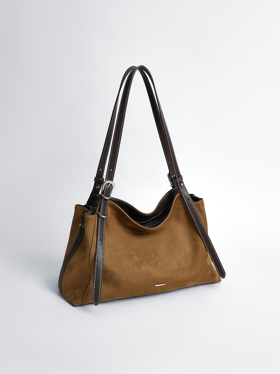 SUEDE CAPSULE COLLECTION TOTE BAG