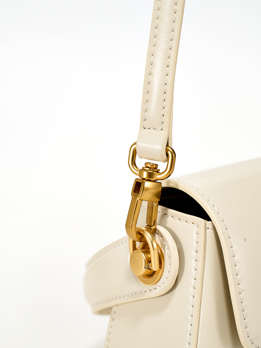 Wavy hand-held small square bag