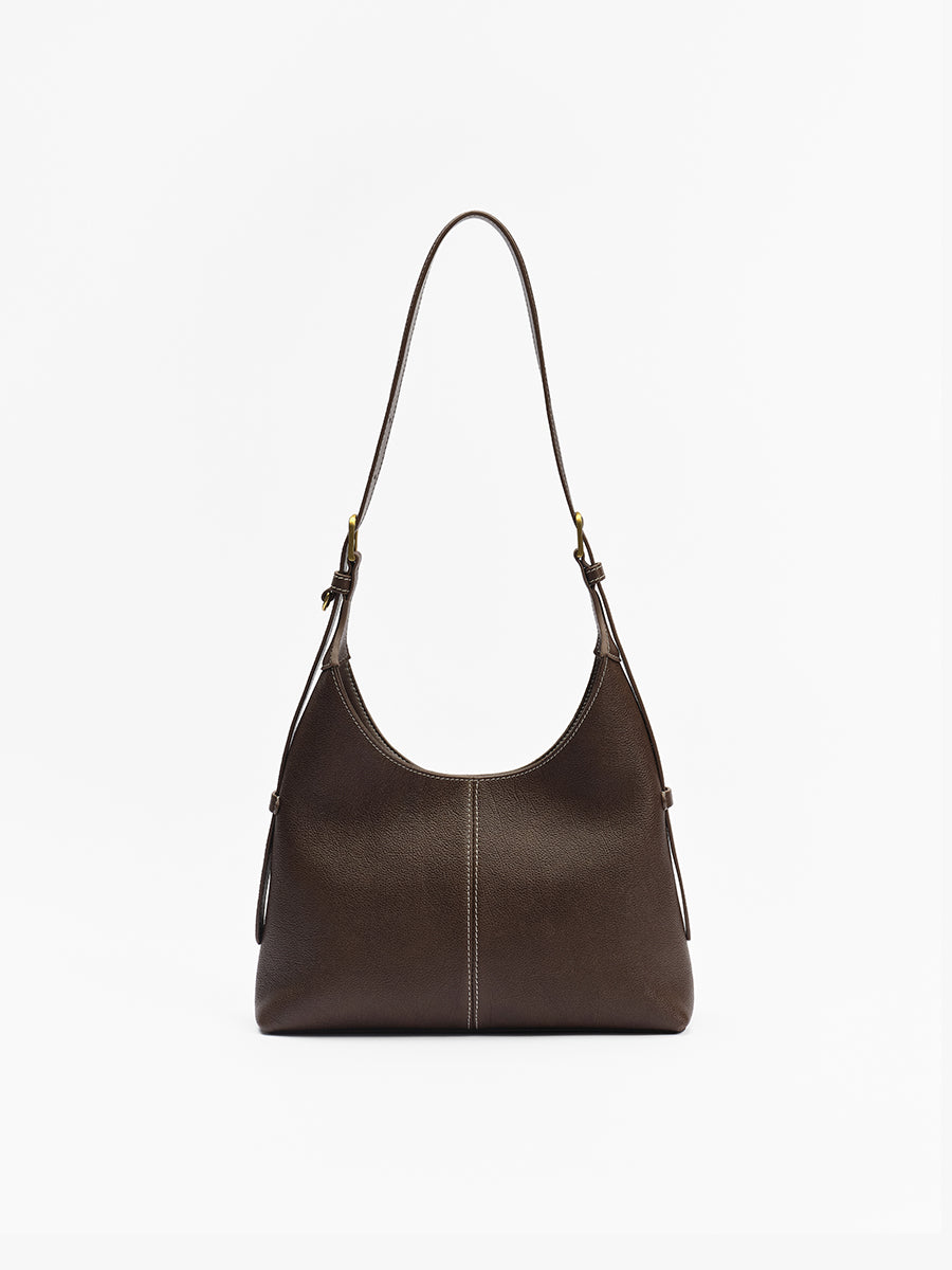 Top-grain Leather Crossbody Bag