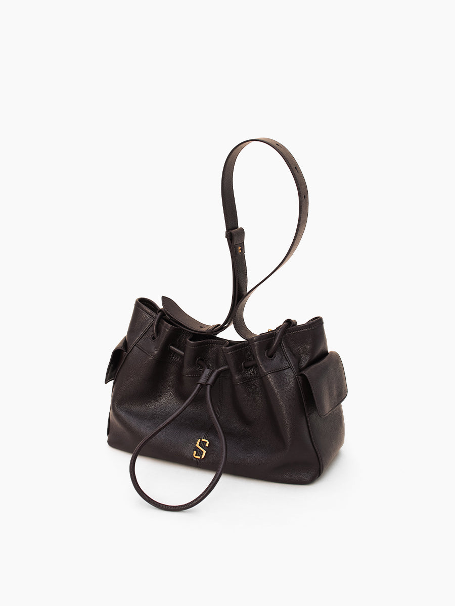 Large Capacity Light Luxury Bucket Bag