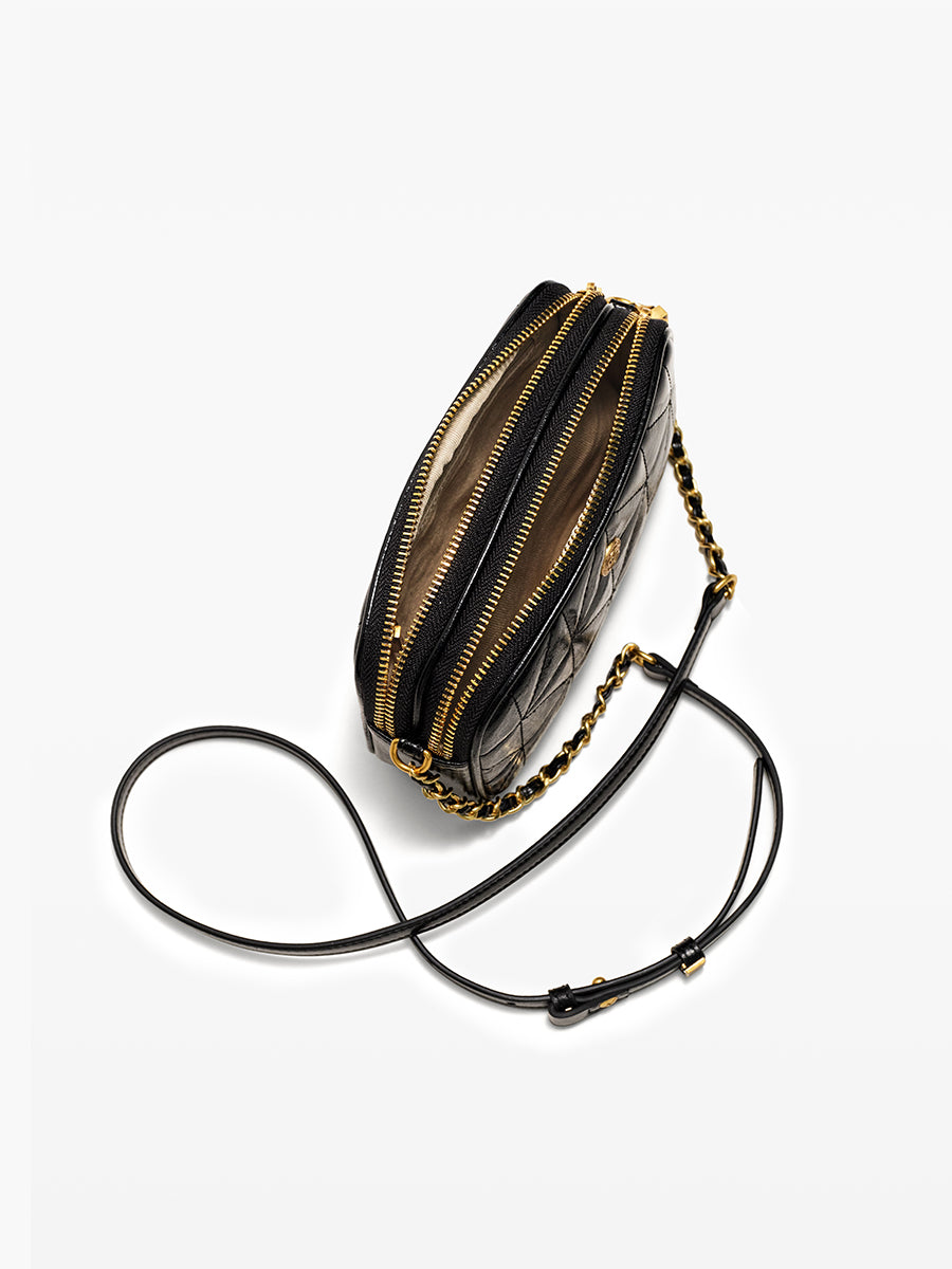 Envelope-shaped chain bag crossbody bag