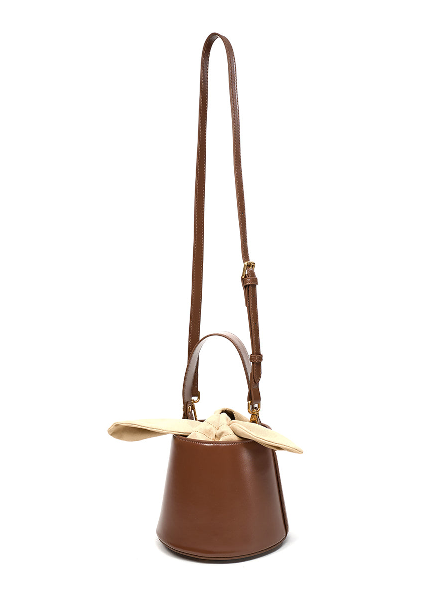 Pearl Chain Bucket Bag