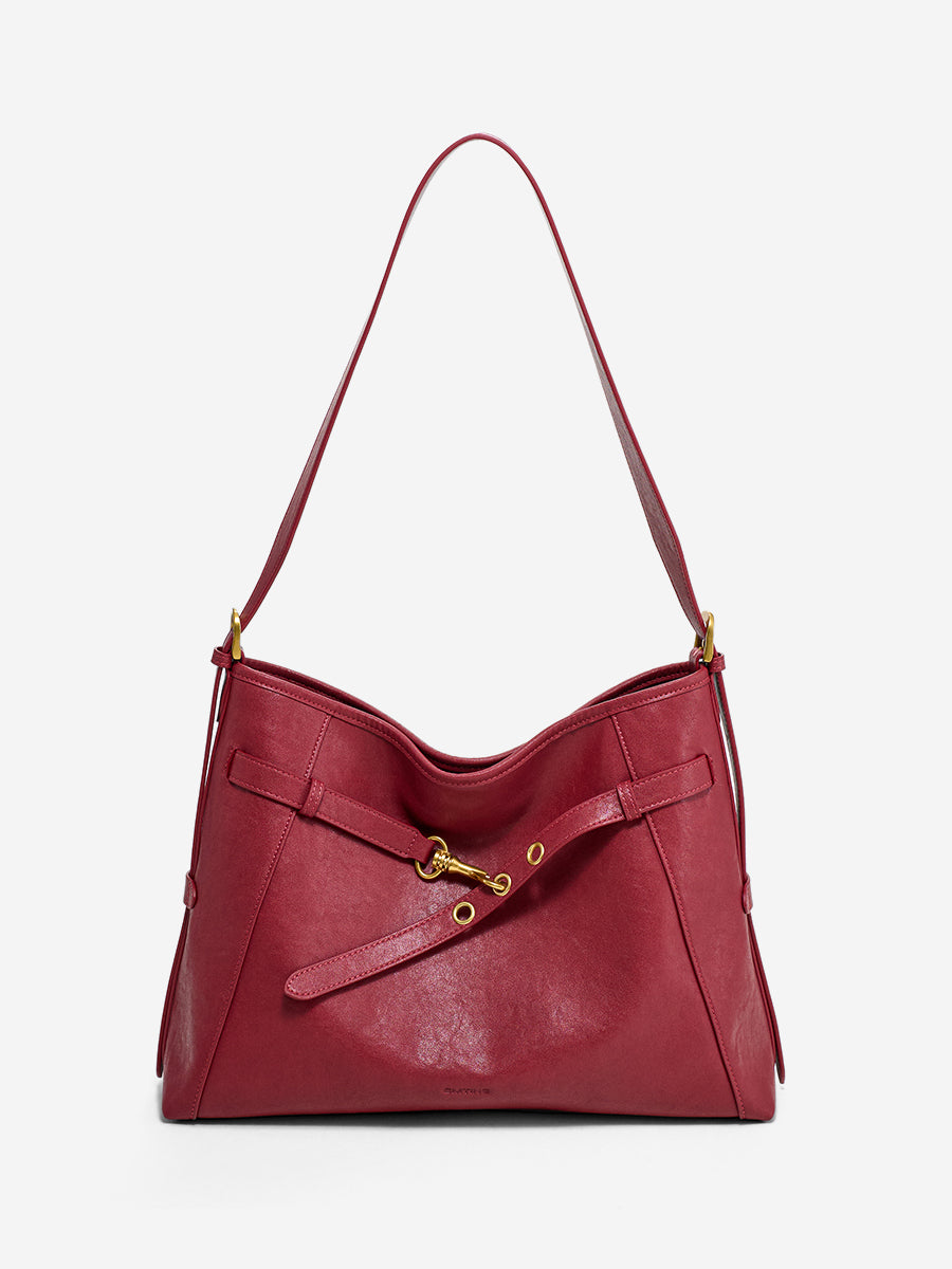 Long Time no See-Large Capacity Leather Tote Bag