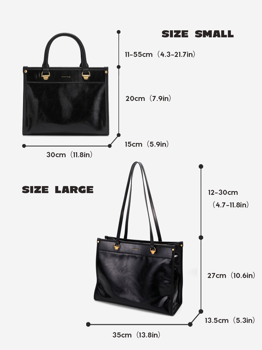 Moonlight Lover-Cowhide Handbag Tote Bag