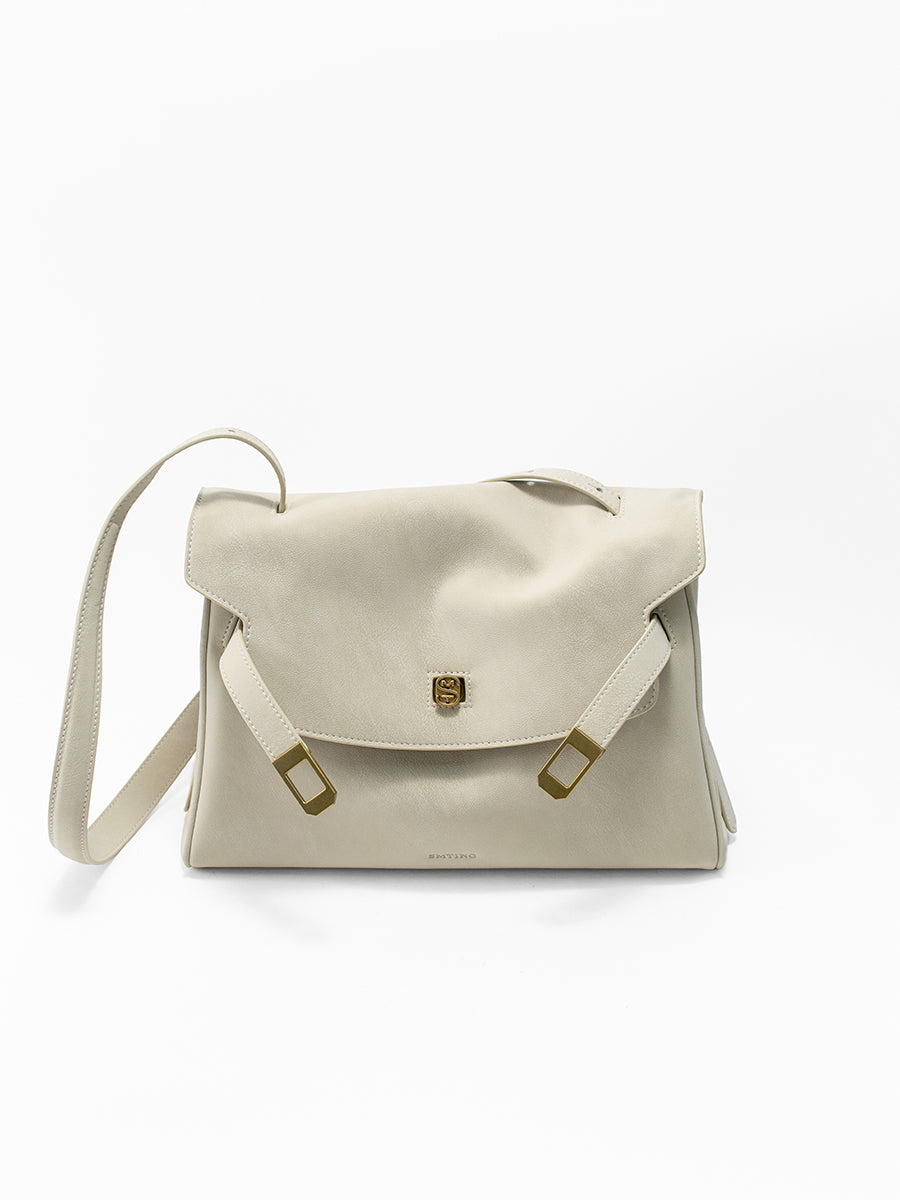 Commute Kelly Bag with Subtle Pearlized Texture