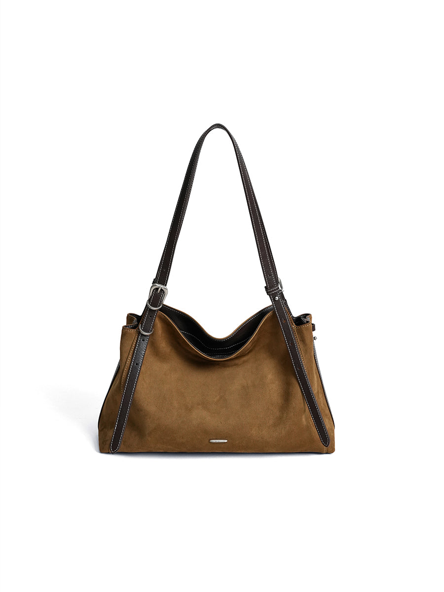 SUEDE CAPSULE COLLECTION TOTE BAG