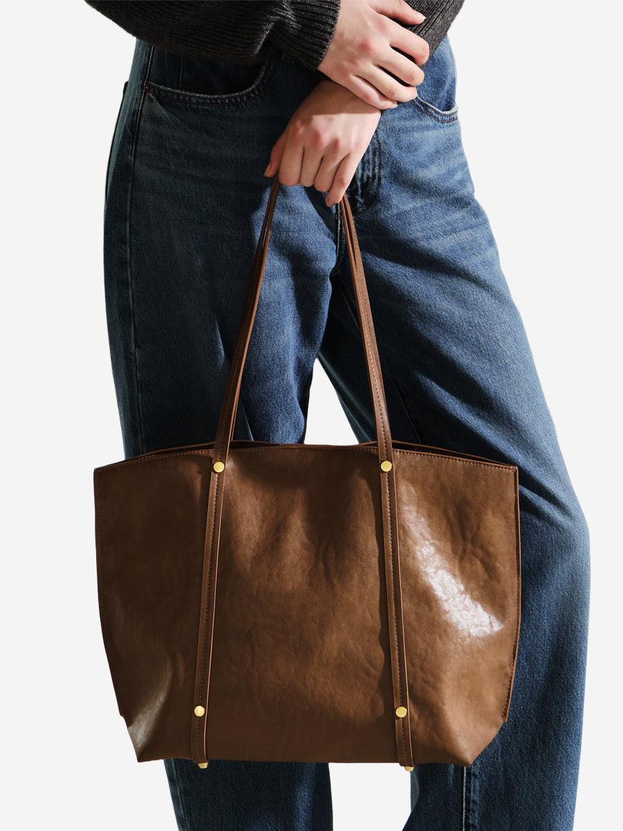 Sandwich Puff-Large Capacity Tote Bag