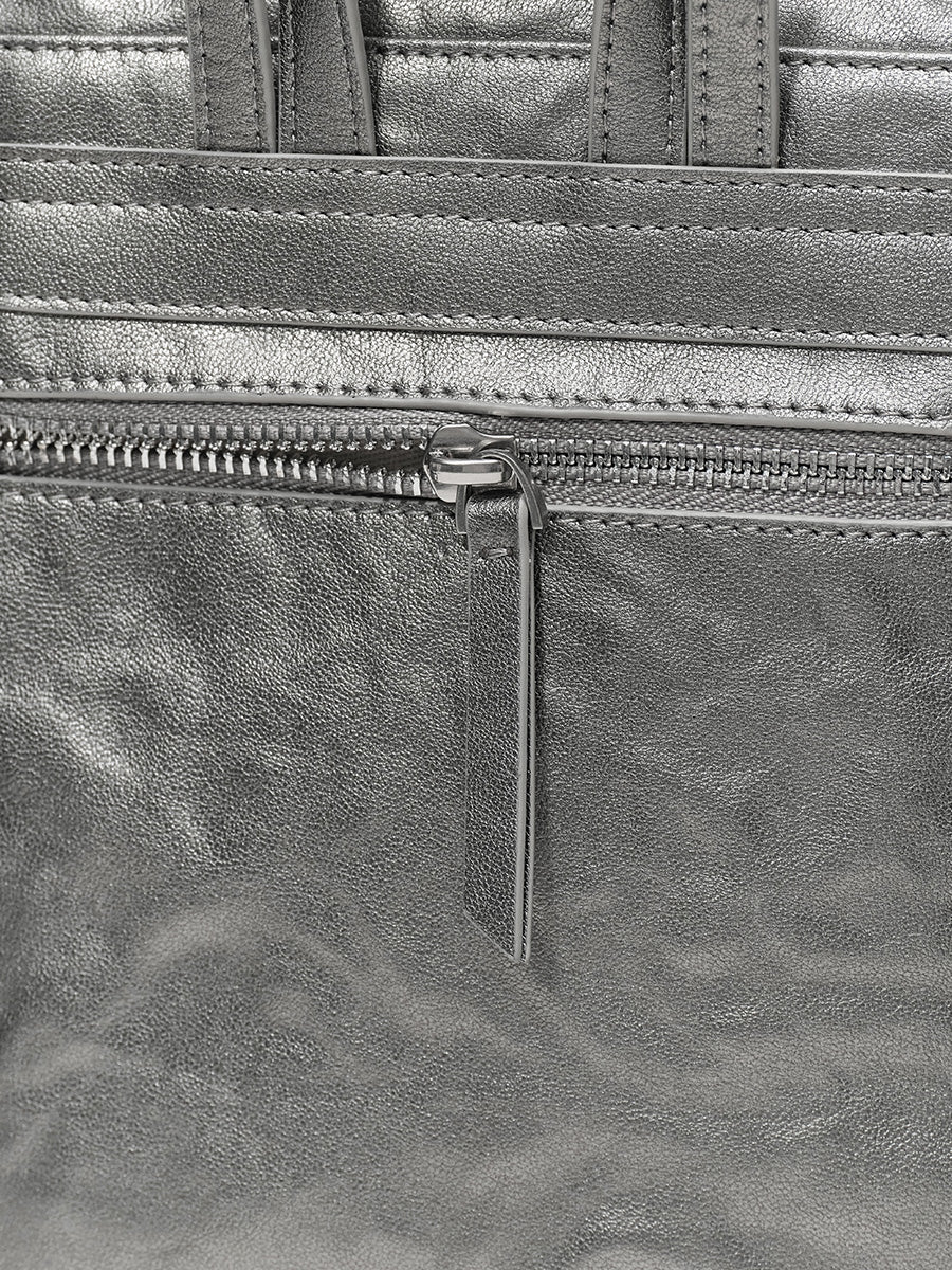 Retro-designed exquisite double shoulder bag