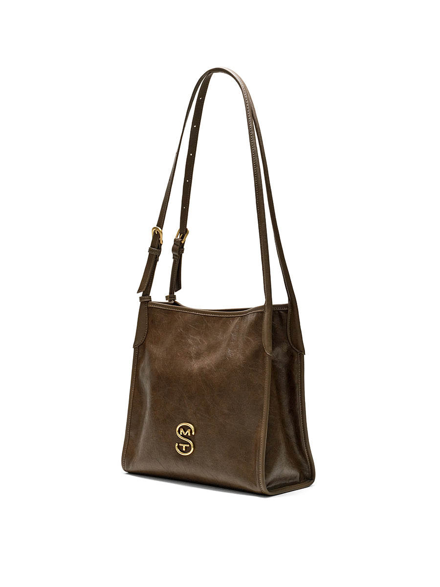 Niche design-sensitive retro tote bag