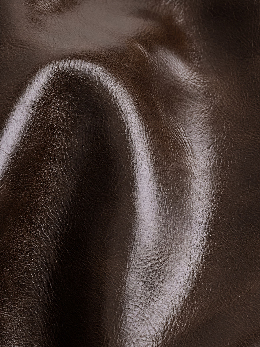 First-layer cowhide hobo bag