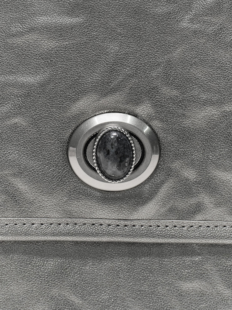 Retro-designed exquisite double shoulder bag