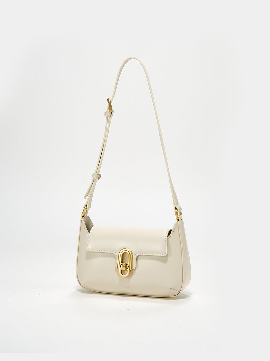 Fashionable retro crossbody small square bag