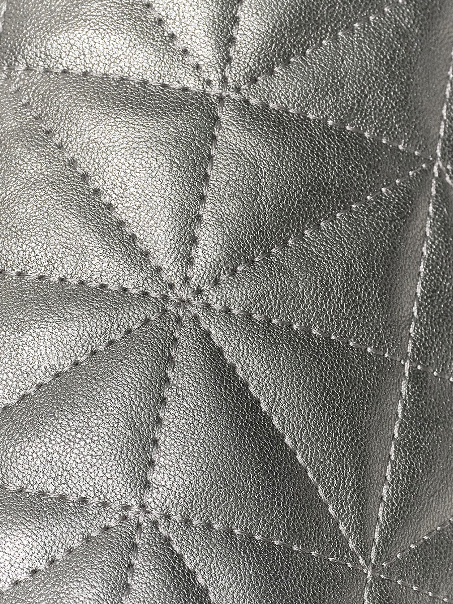 Diamond pattern minimalist fashion backpack