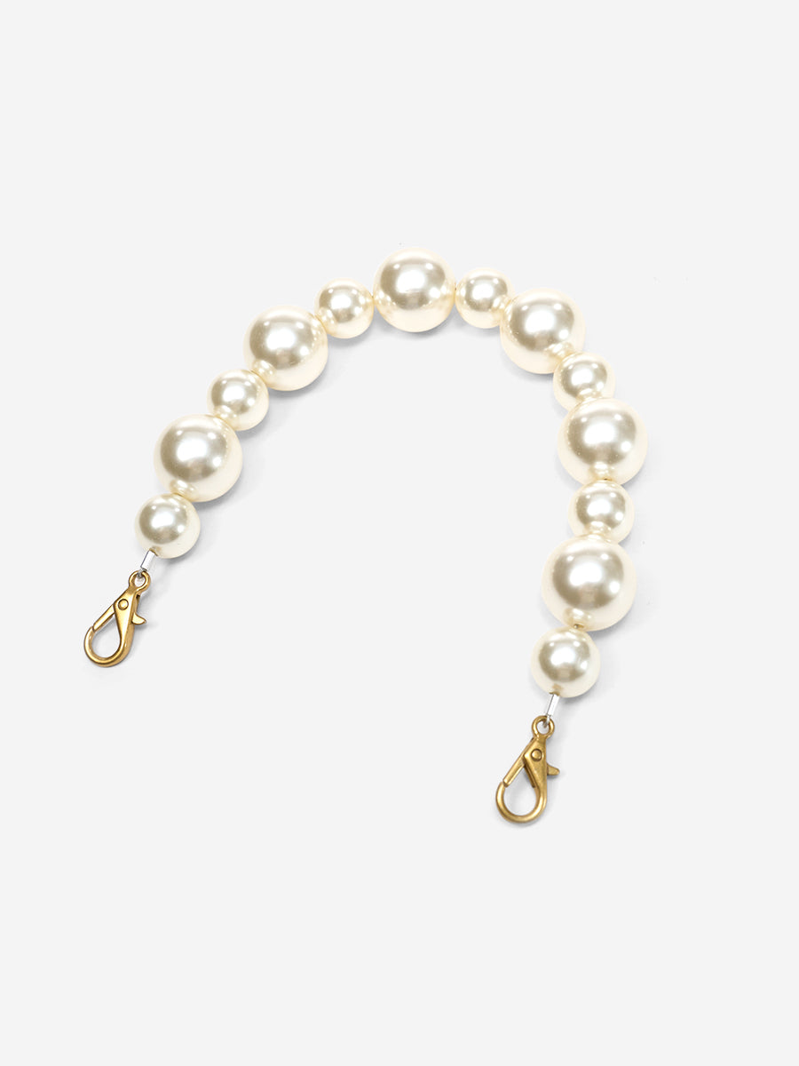 Pearl Chain Bucket Bag
