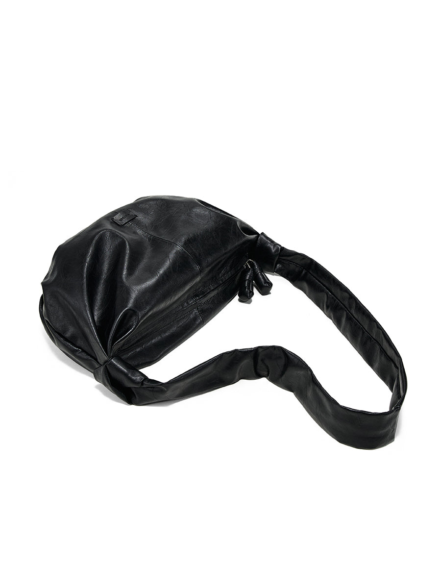 Casual and laid-back croissant bag