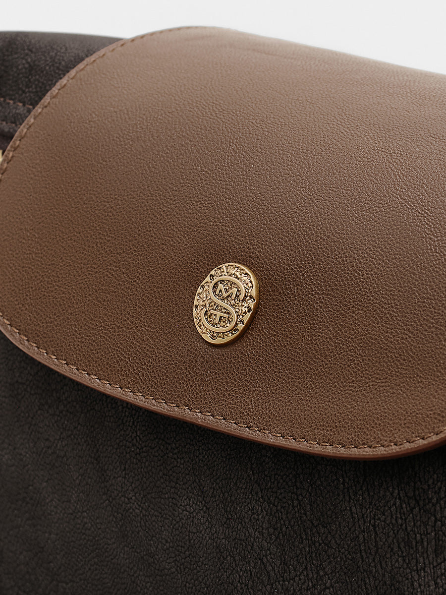 Minimalist retro large capacity backpack