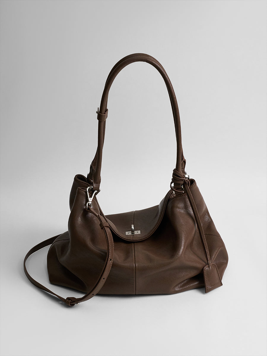Minimalist hobo bag