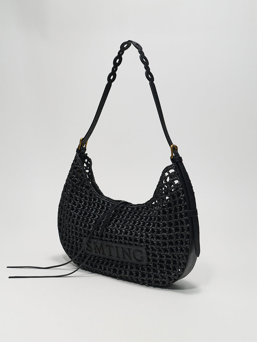 Sunny Day-Saddle Bag Woven Bag