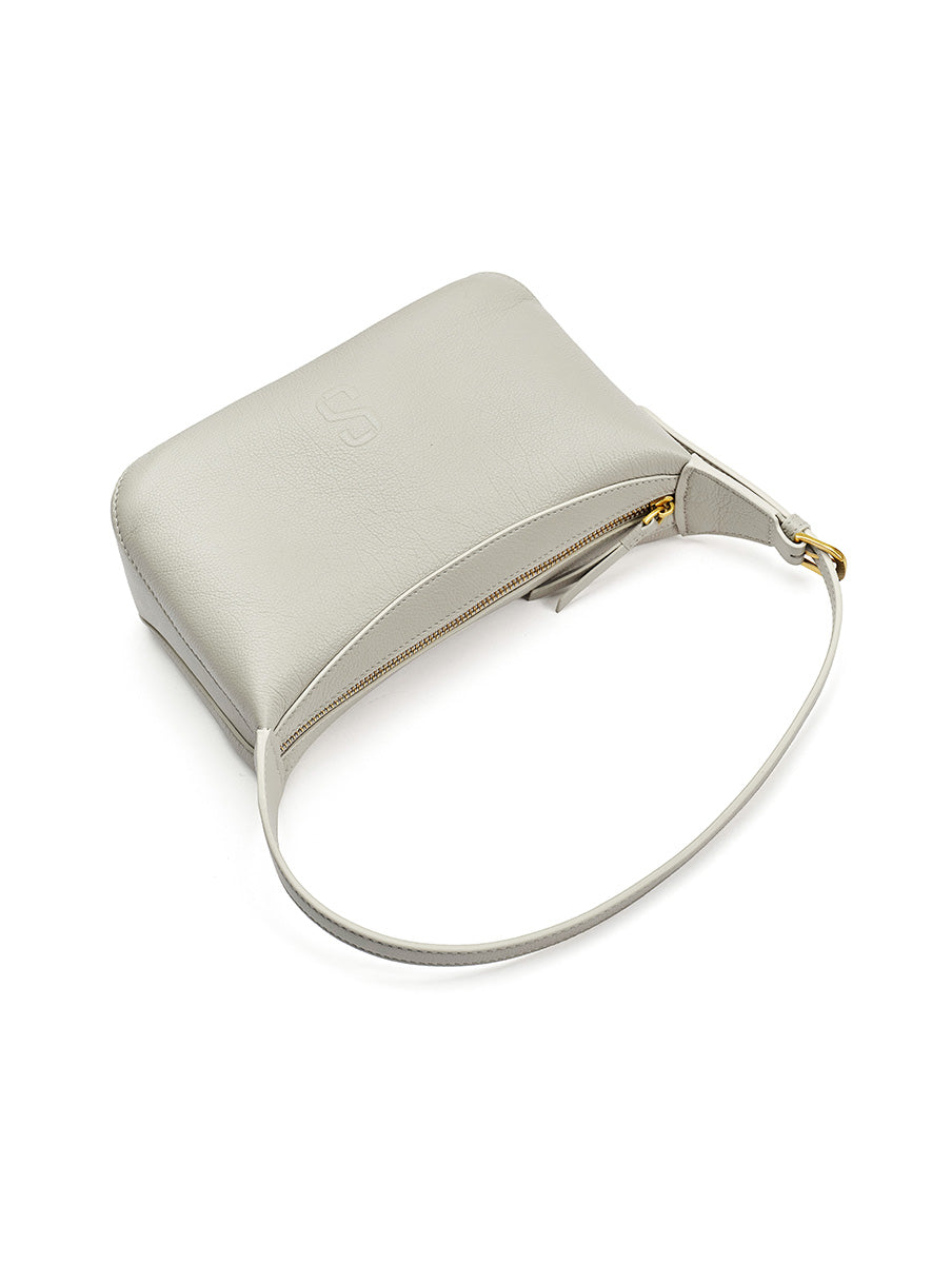 Top-grain Leather Box Bag