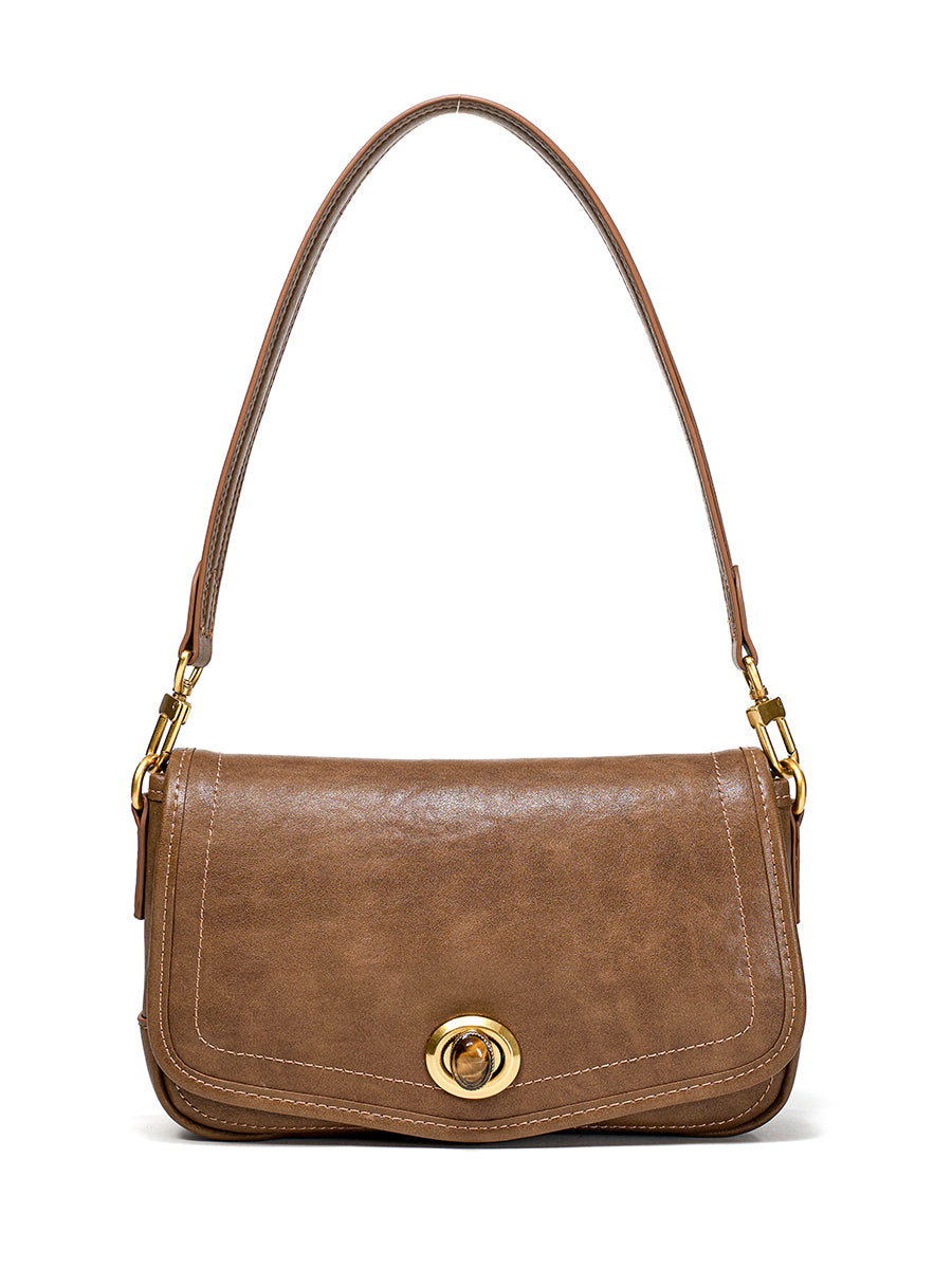 Regret not Meeting Earlier-Underarm Square Bag
