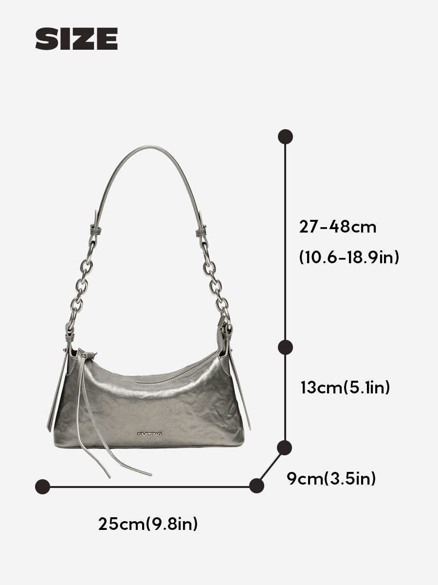 Unique design sensed underarm bag