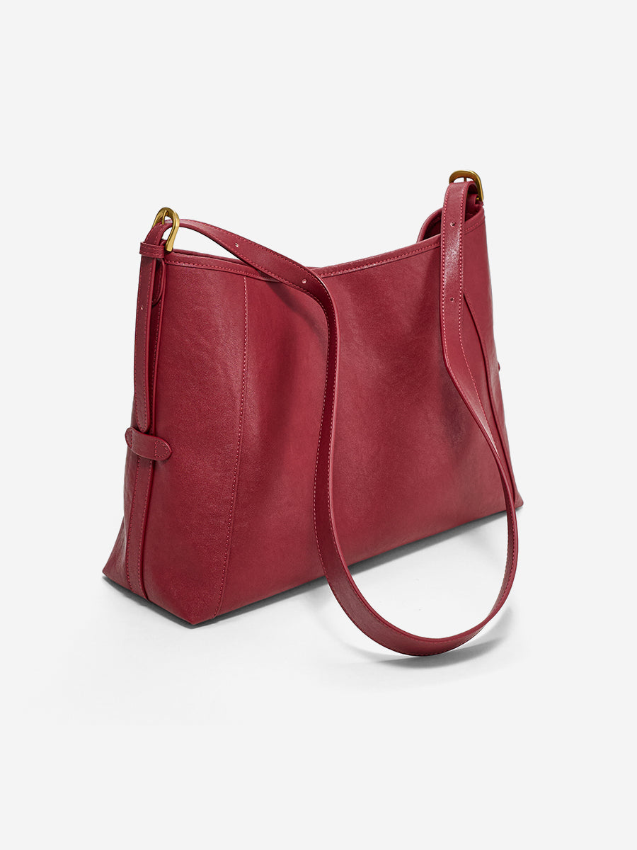 Large-capacity commuter tote bag