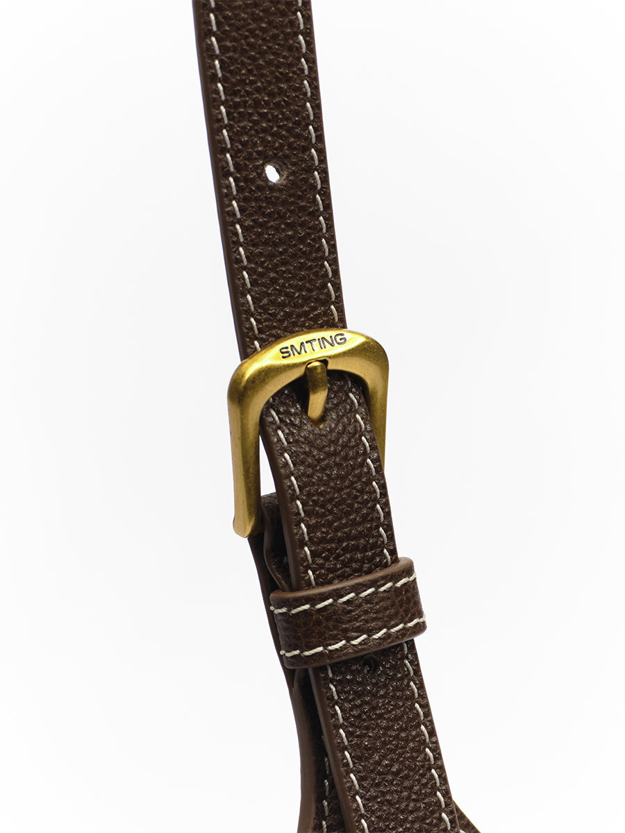 Top-grain Leather Crossbody Bag