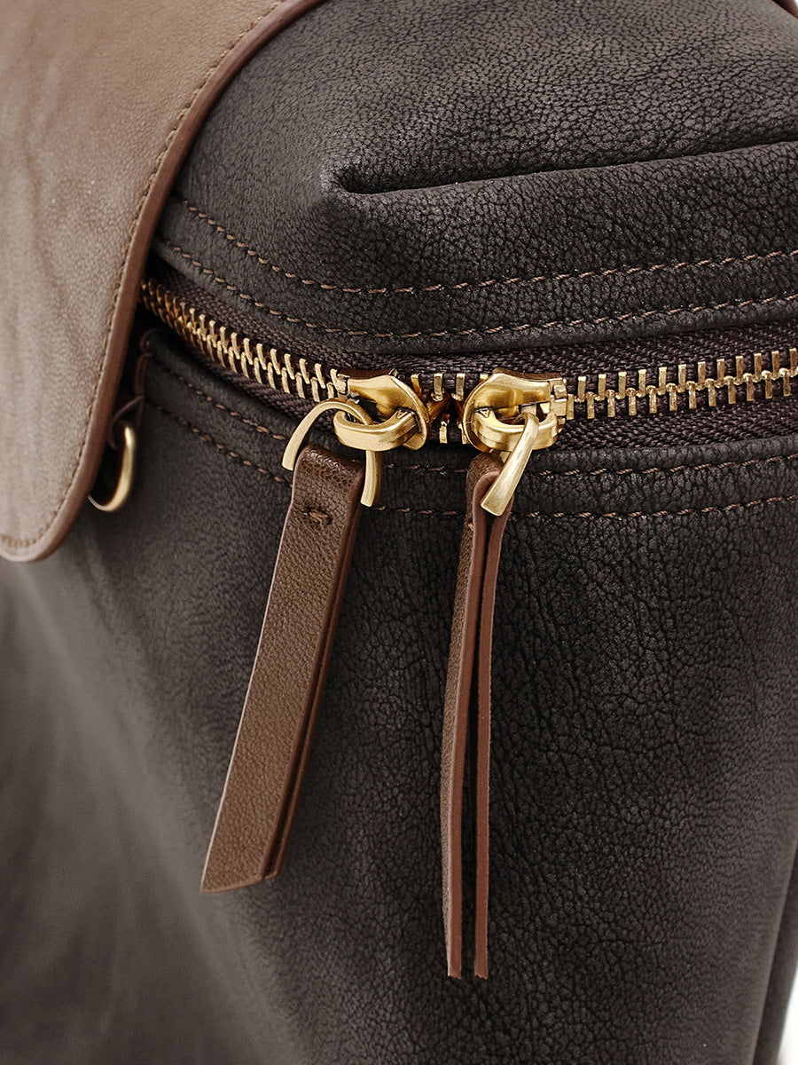 Minimalist retro large capacity backpack