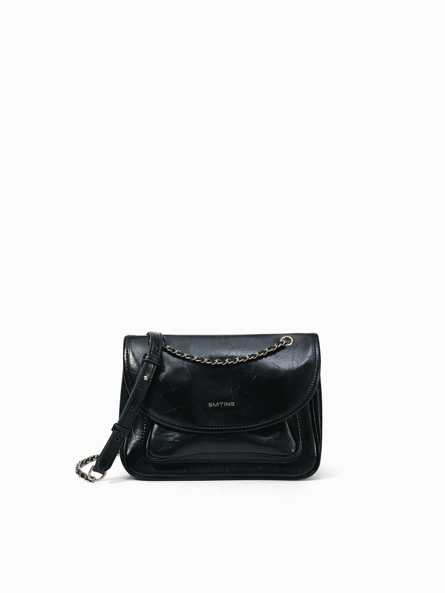 Heartbeat-Chain Bag Square Mini Bag