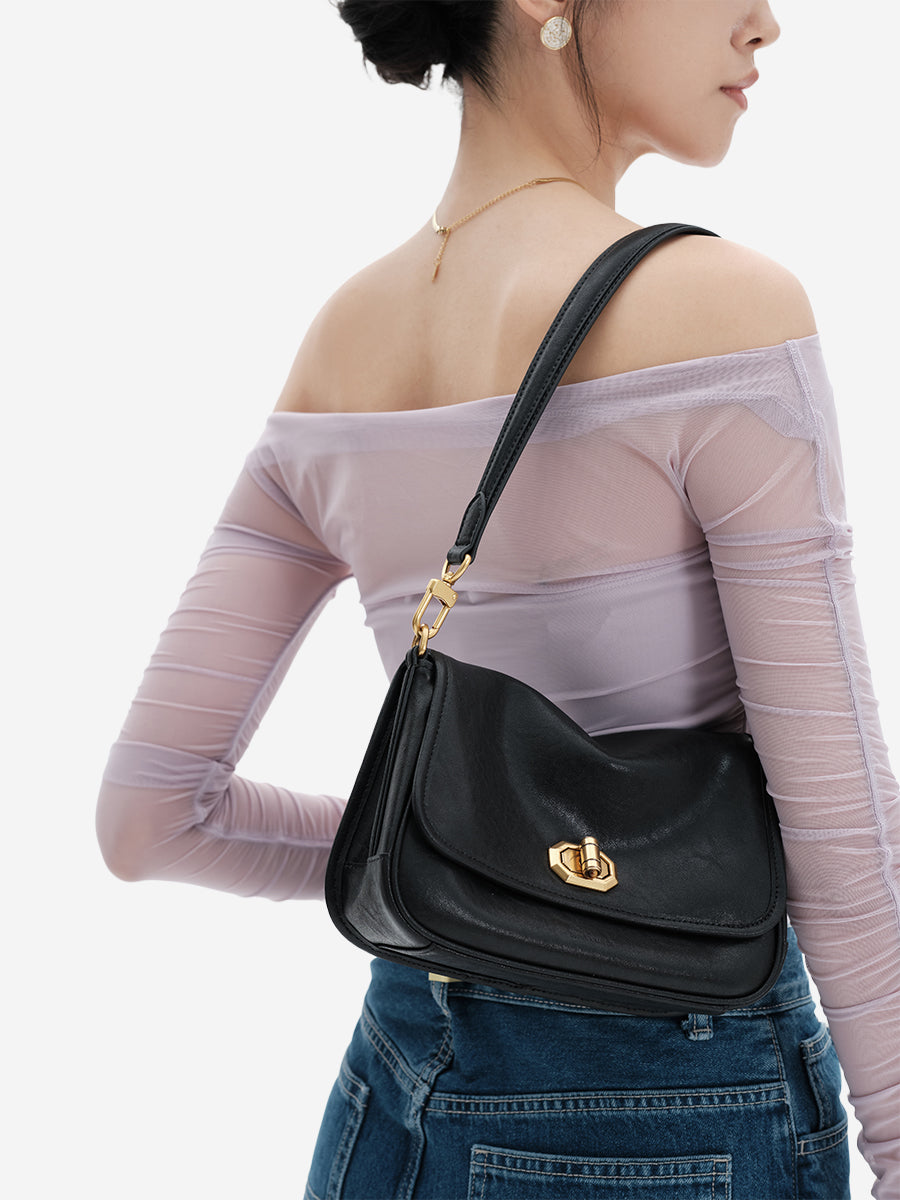 Bathing Ages-Underarm Square Mini Bag