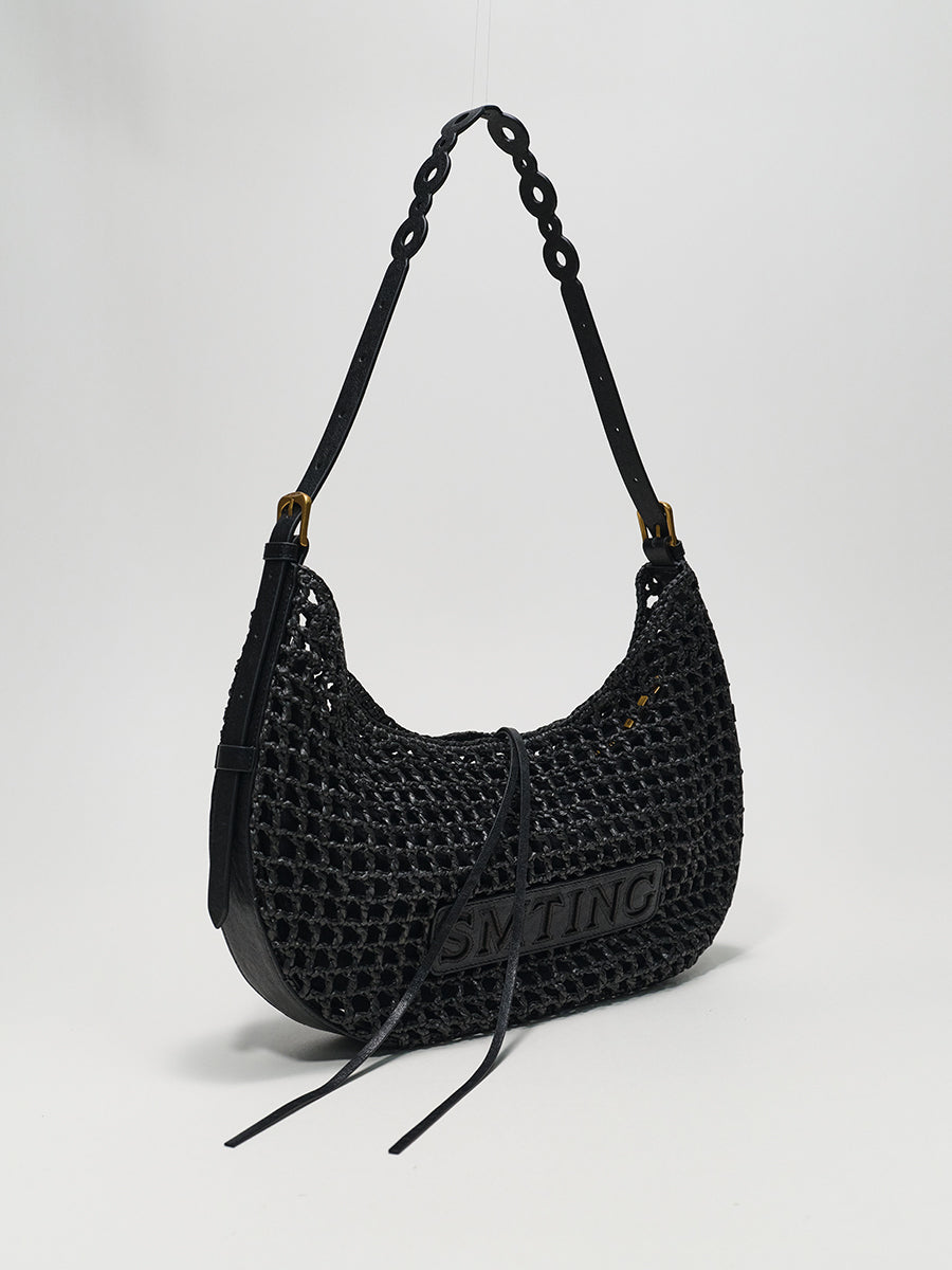 Sunny Day-Saddle Bag Woven Bag
