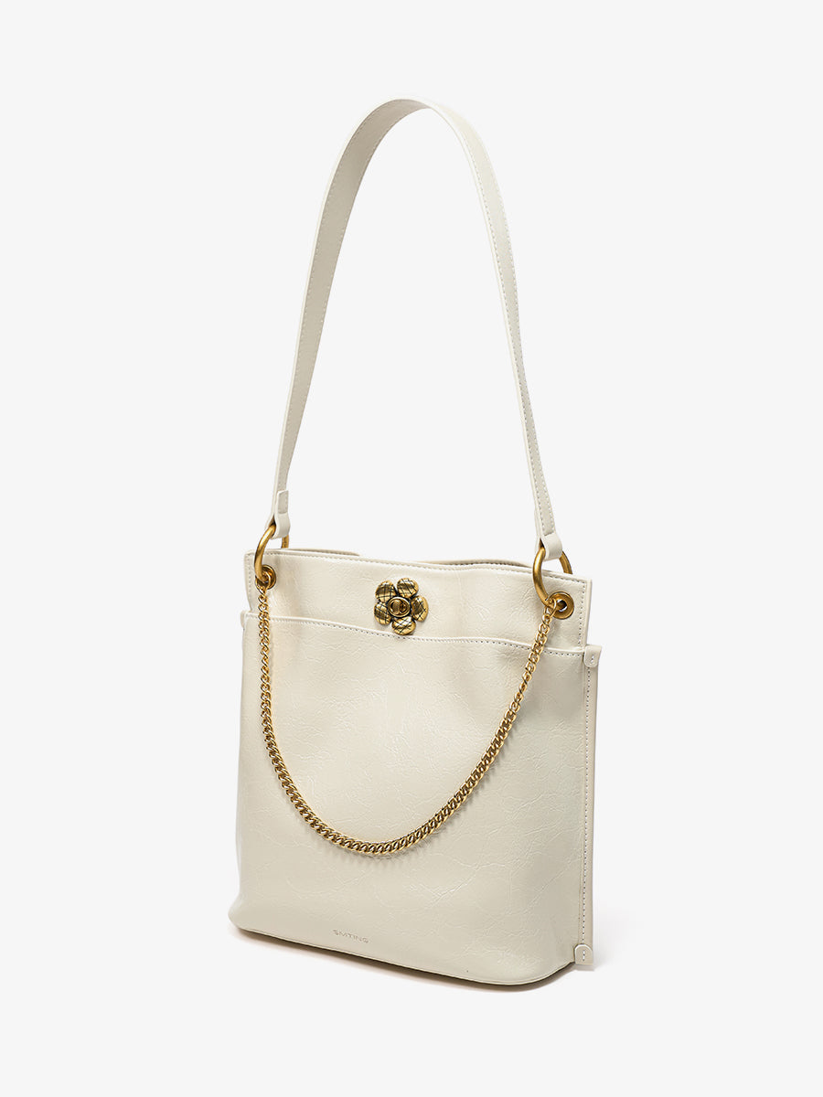 Beautiful Woman at Sunset-Large Capacity Bucket Bag