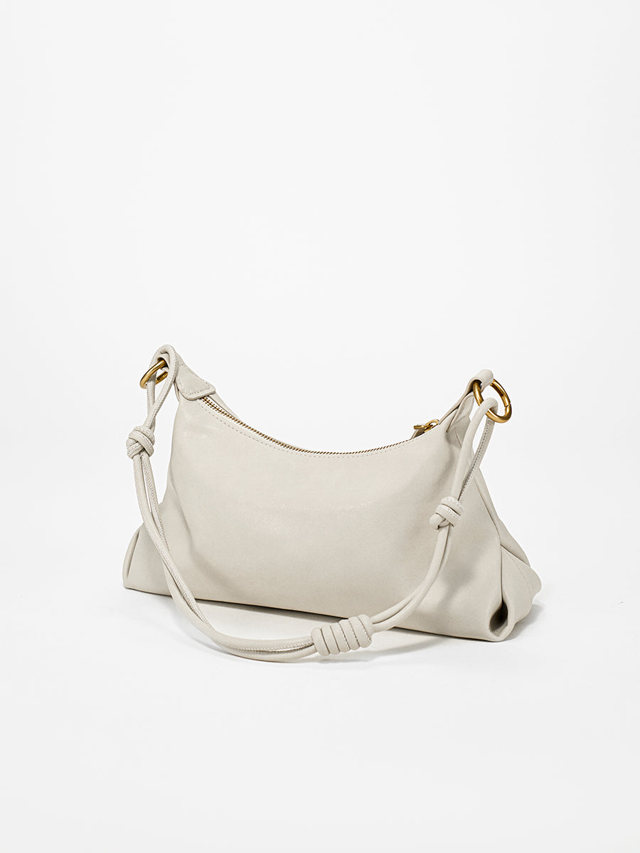 Modern neutral style minimalist hobo bag