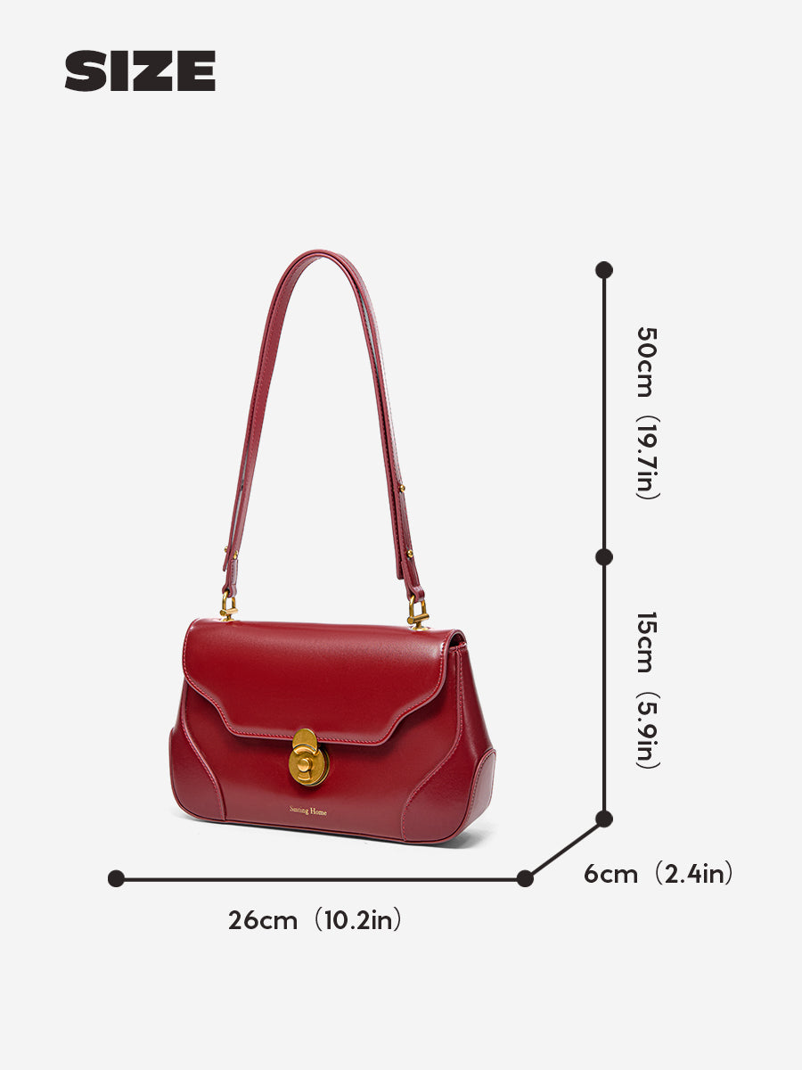 Peach Blossom Face-Underarm Bag Shoulder Bag Crossbody Bag
