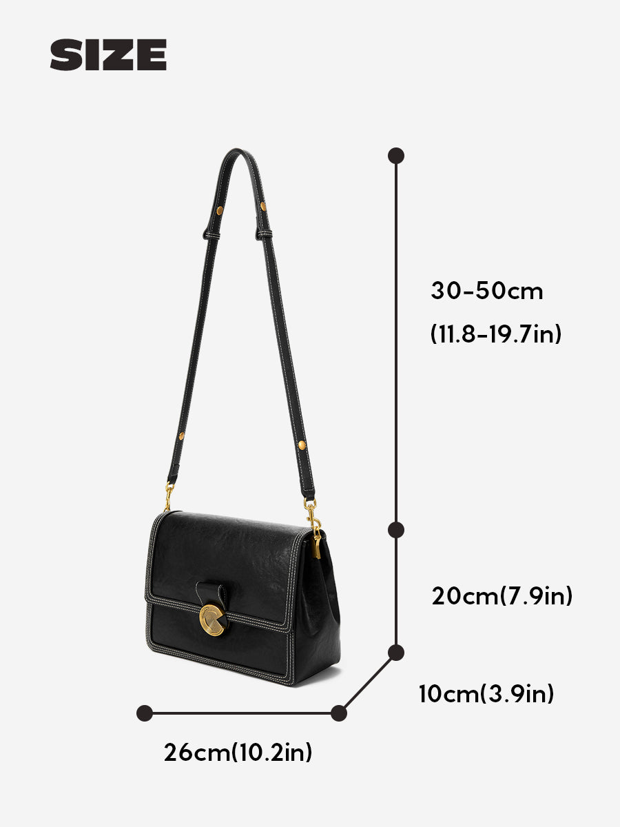 South to North Traveling-Vintage Crossbody Bag