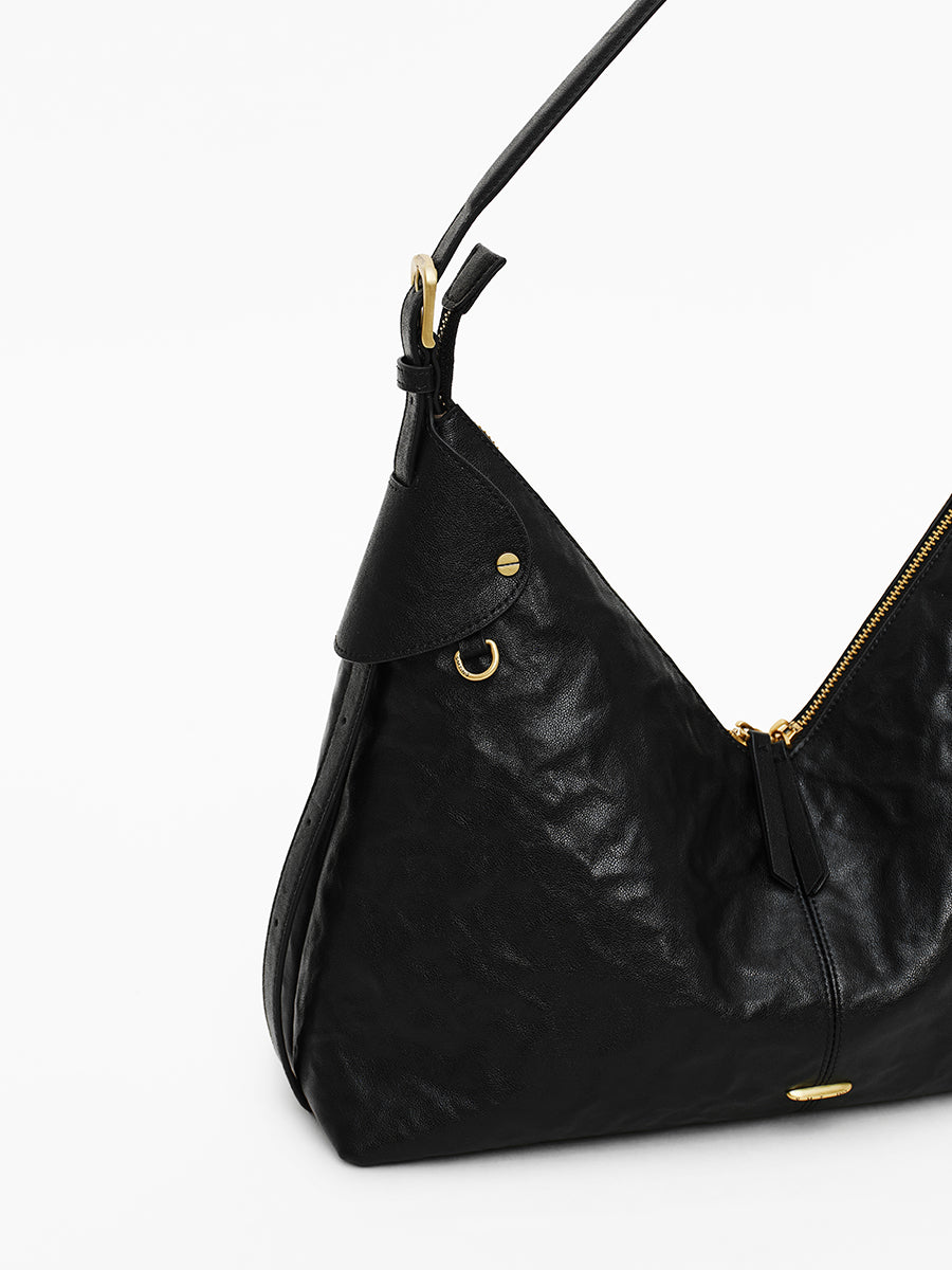 Retro and elegant underarm tote bag