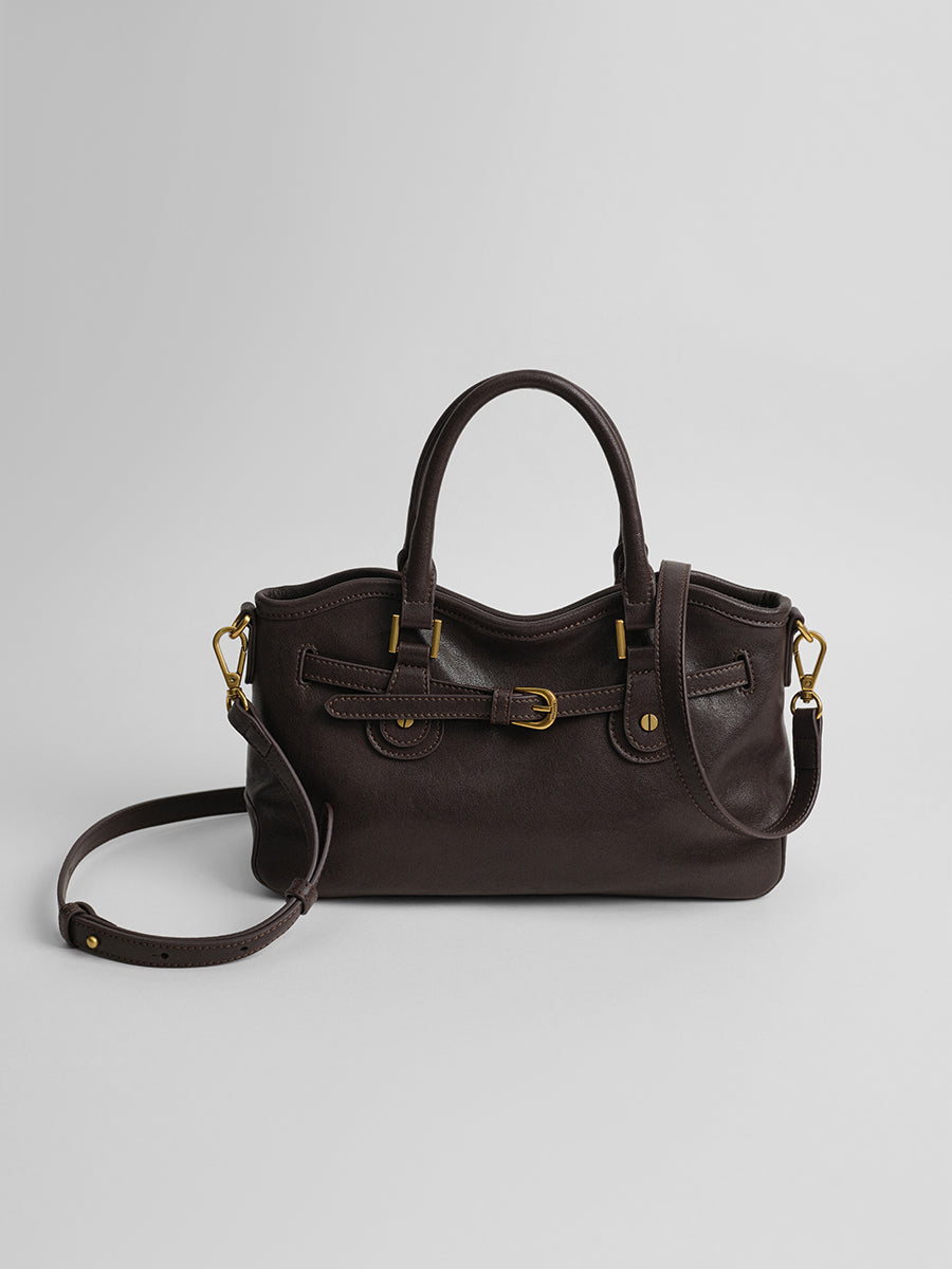 leather handbag