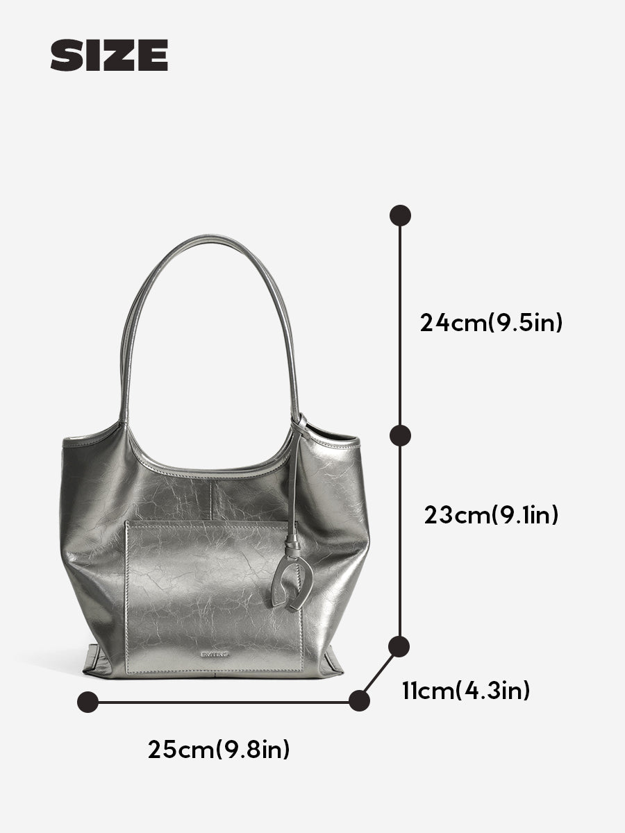 Looking Back at Autumn-Underarm Bag Tote Bag
