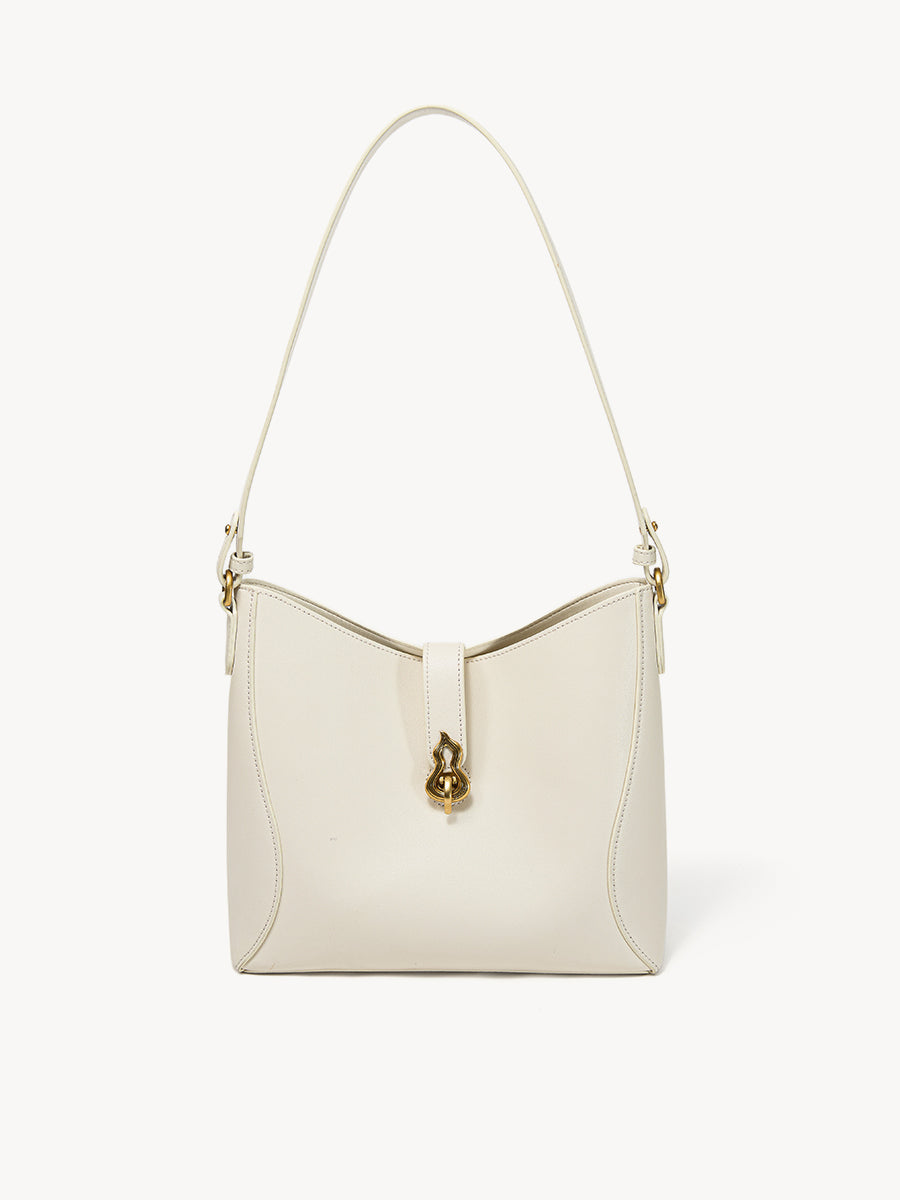 Large-capacity bucket bag for daily commuting