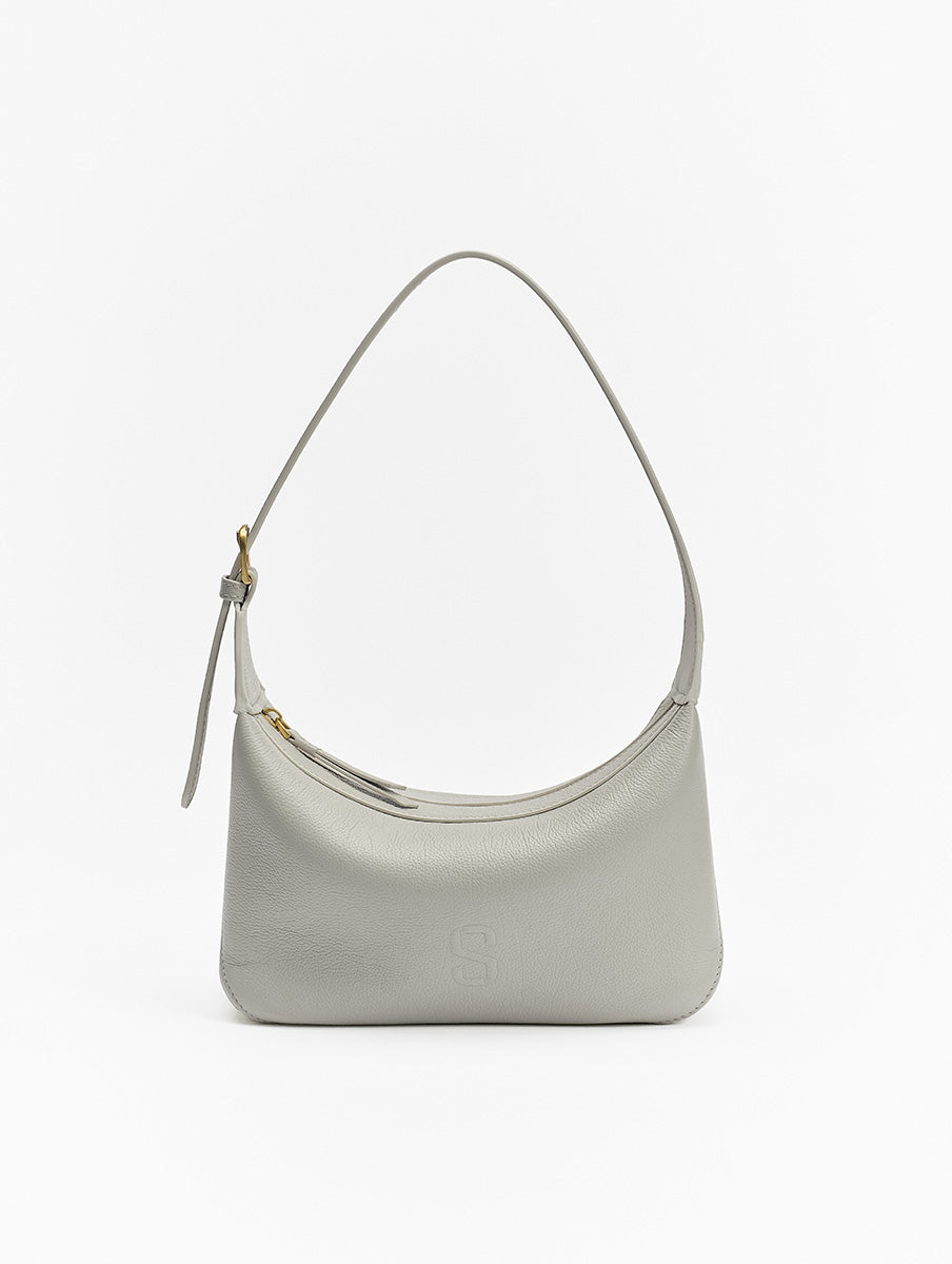 Top-grain Leather Box Bag