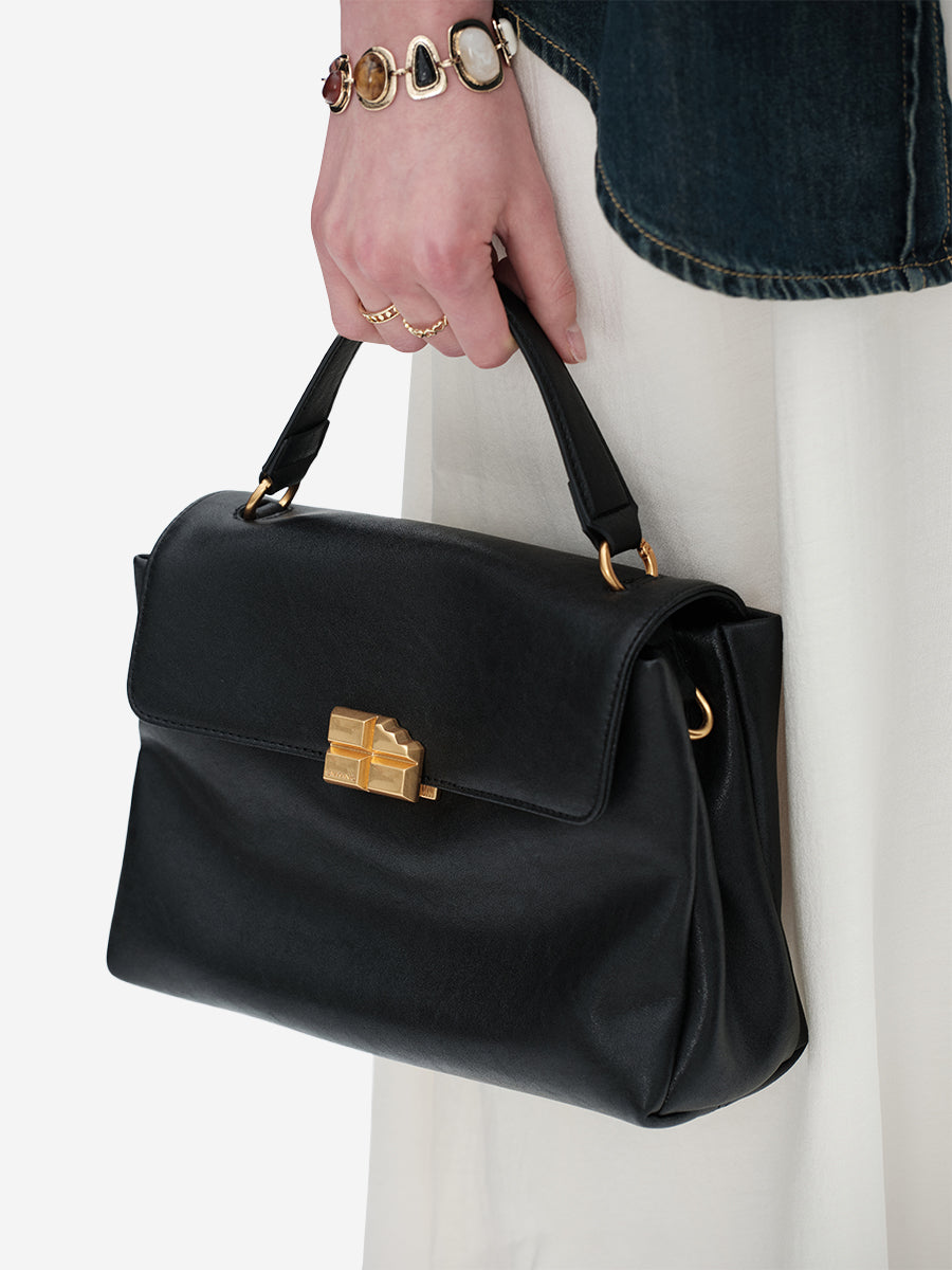 Shallow Time-Square Handbag Crossbody Bag
