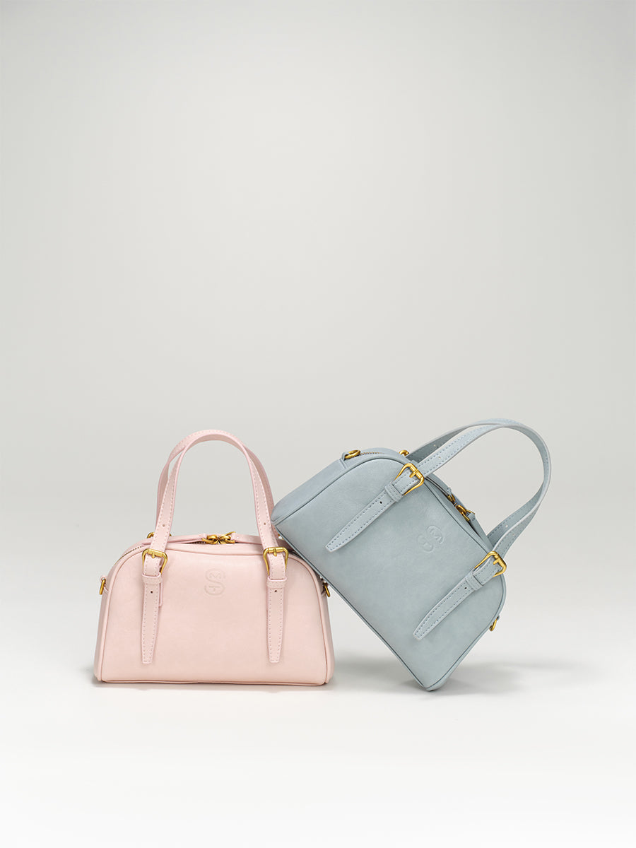 Cream Puff-Boston Bag
